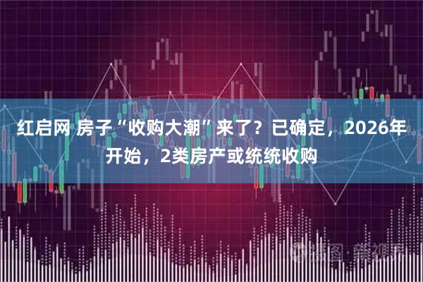 红启网 房子“收购大潮”来了？已确定，2026年开始，2类房产或统统收购